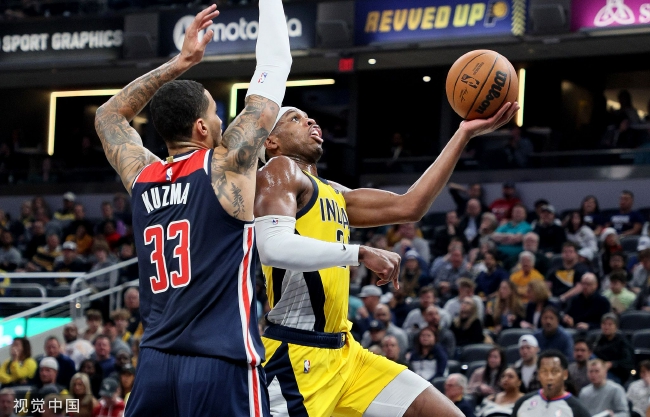  哈利伯顿25+10步行者胜奇才  